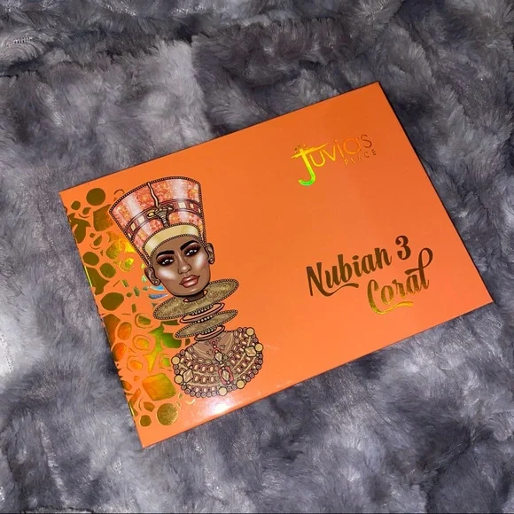 Juvia's Place Nubian 3 Coral - Lightly Swatched - Picture 2 of 2